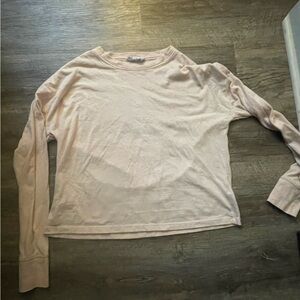 Light Pink Long Sleeve Top